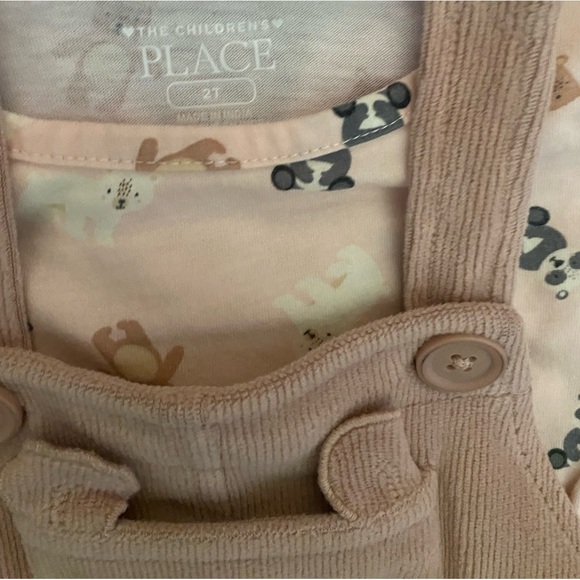 2T Fall Toddler Dress with matching long sleeve tee - Picture 3 of 4